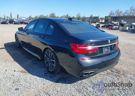 2016 BMW 750I xDrive из США, поврежденный, VIN WBA7F2C56GG420781